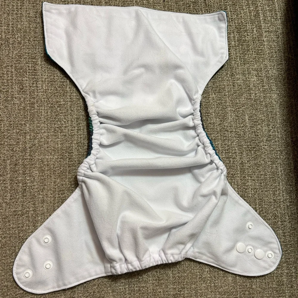 Pocket Cloth diaper cover with 3 inserts